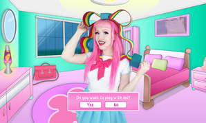 Evie Rees Releases Interactive Cosplay Game 'Giffany'