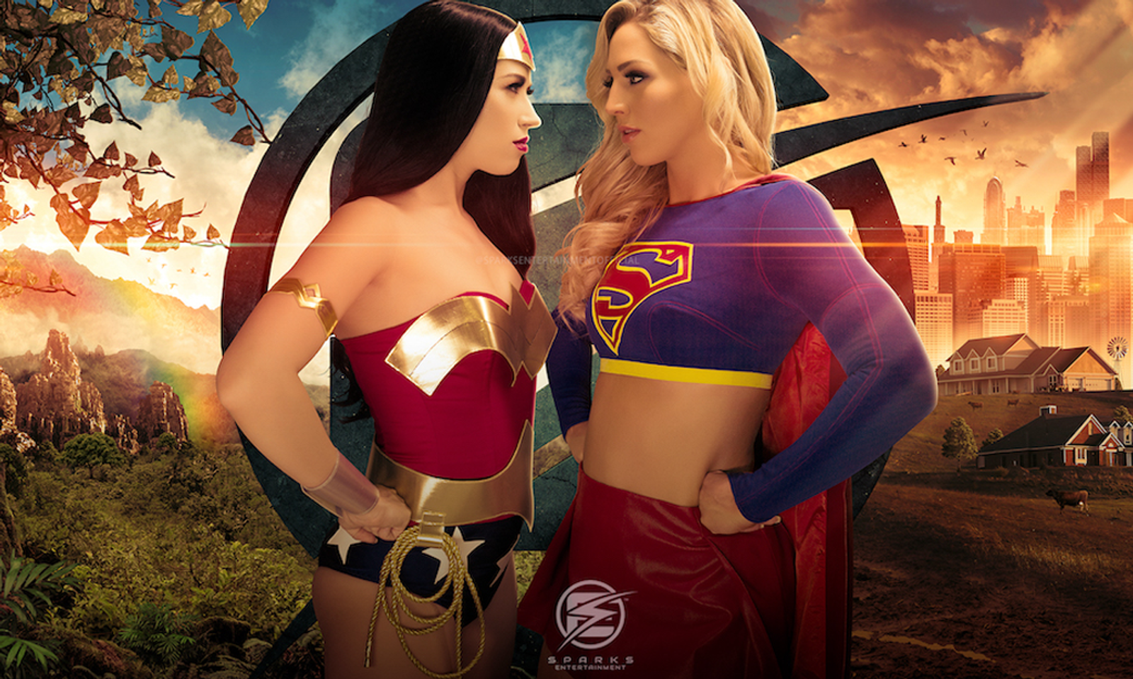 Sparks Entertainment Drops 'Supergirl vs. Wonder Woman' Teaser