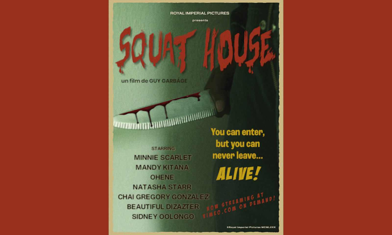 Natasha Starr, Minnie Scarlet Star in Horror Short 'Squat House'