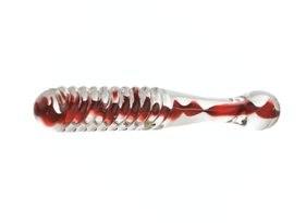 Eve’s Sweetheart Swirl Glass Dildo