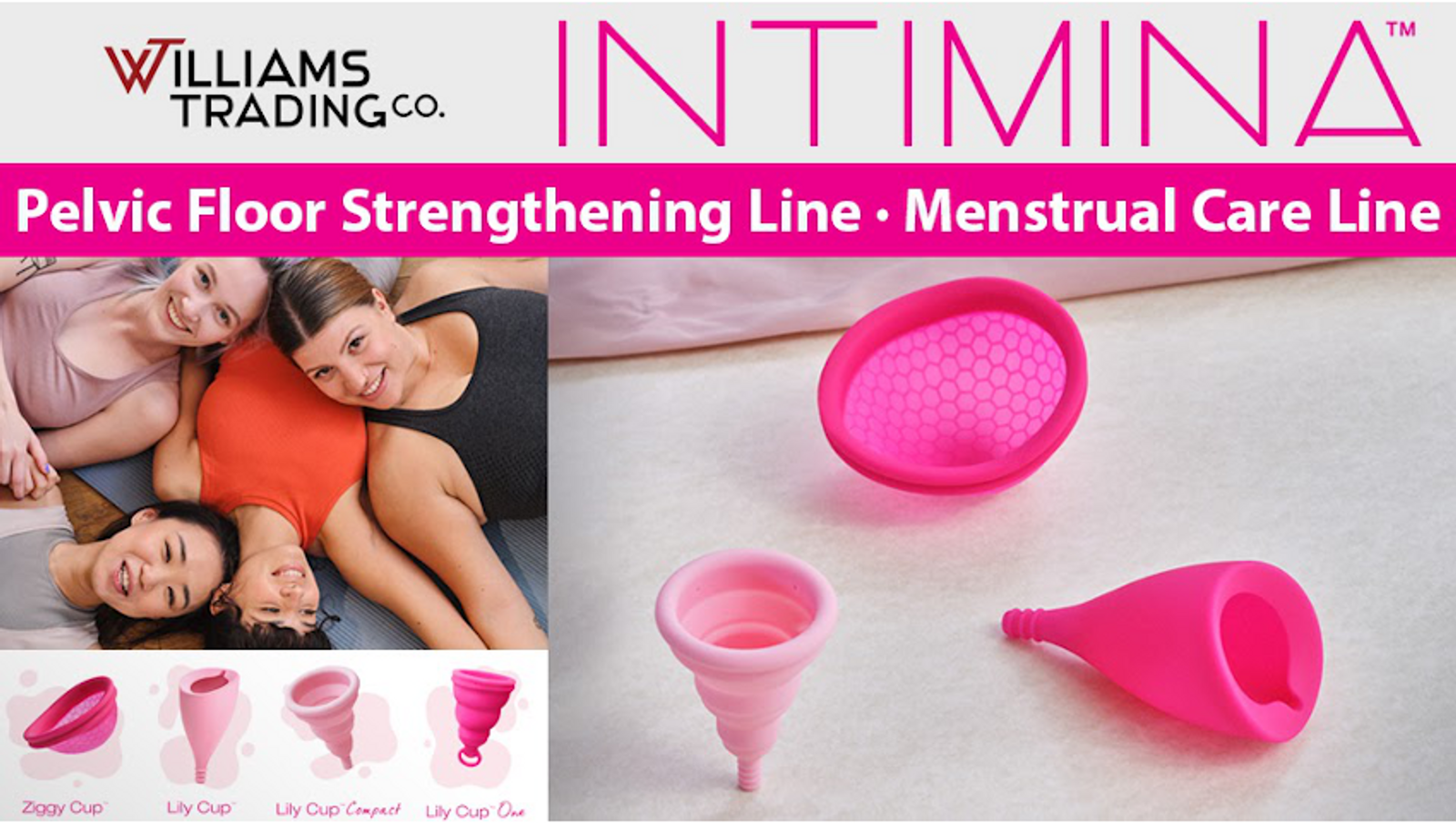 Williams Trading Co. Adds INTIMINA Intimate Care Line