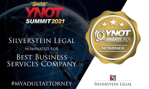 Silverstein Legal Nominated for 2021 YNOT Best Business Services