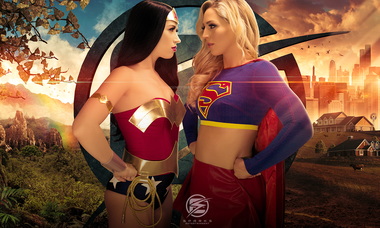 Sparks Entertainment Releases 'Supergirl vs. Wonder Woman' Scene
