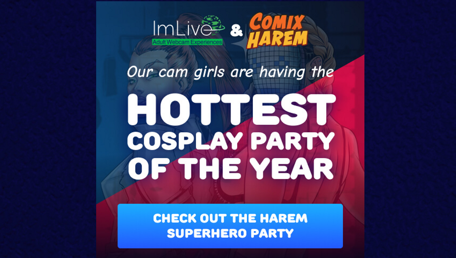 ImLive Teams With Gaming Adult to Search for Next Harem SuperHero