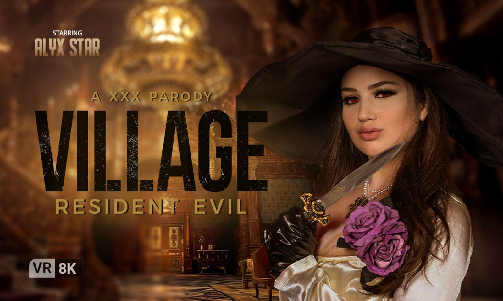 Alyx Star Commands 'Resident Evil Village' at VR Bangers