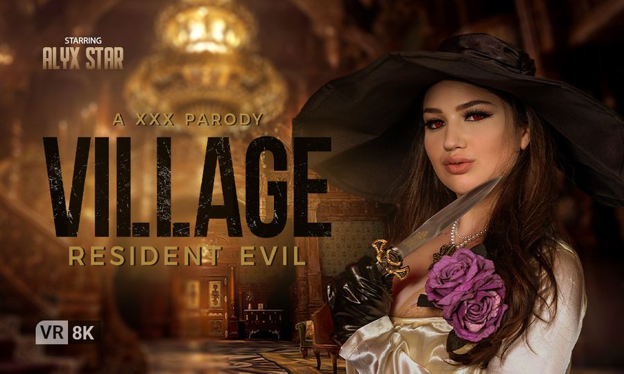 Alyx Star Commands 'Resident Evil Village' at VR Bangers