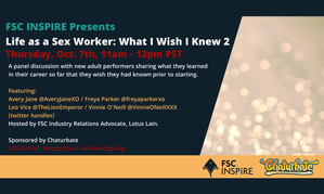 FSC INSPIRE, Chaturbate Set for 2nd 'What I Wish I Knew' Panel