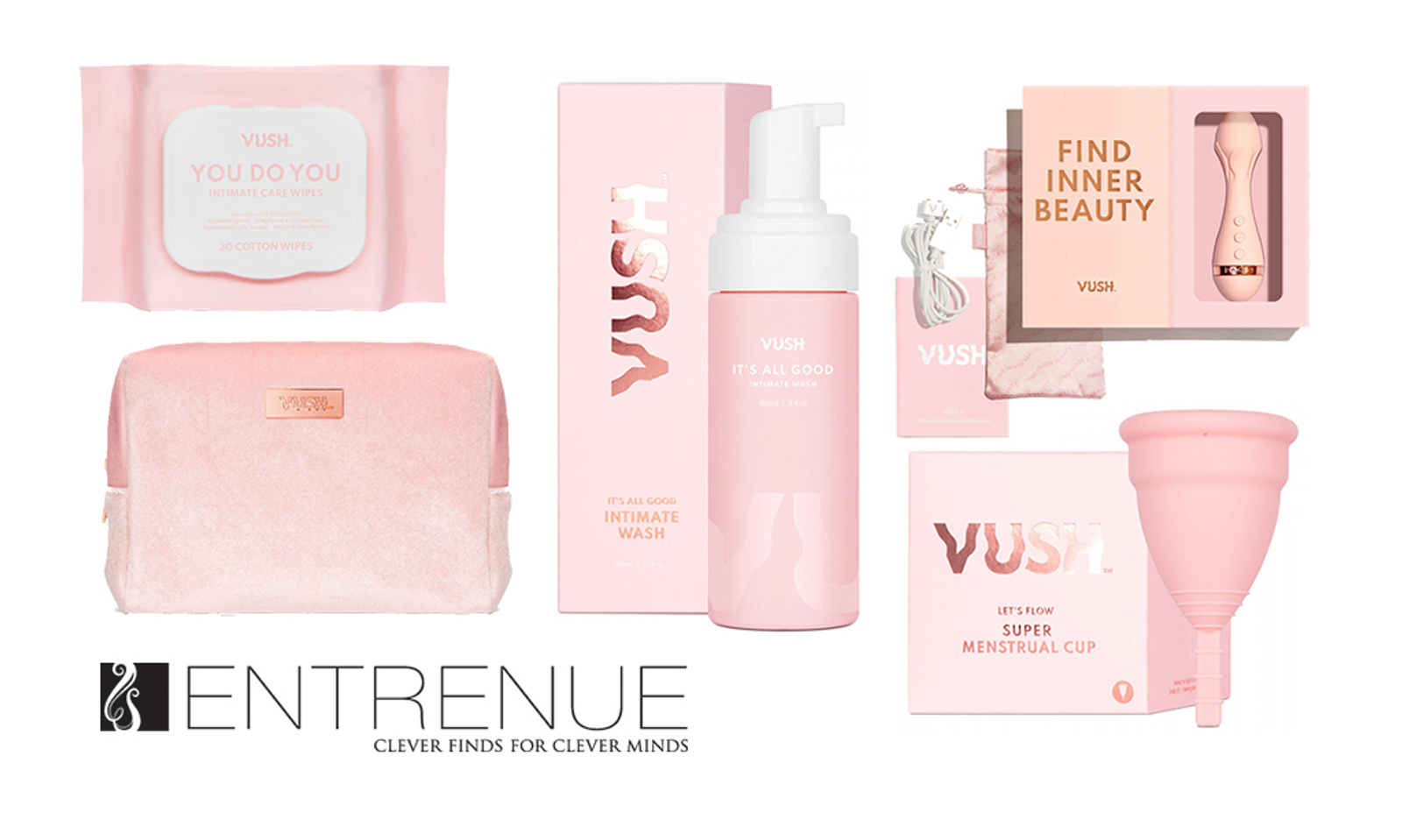 Entrenue Now Shipping Products From New Company Vush