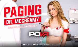 Bunny Colby Featured in POVR's 'Paging Dr. McCreamy'