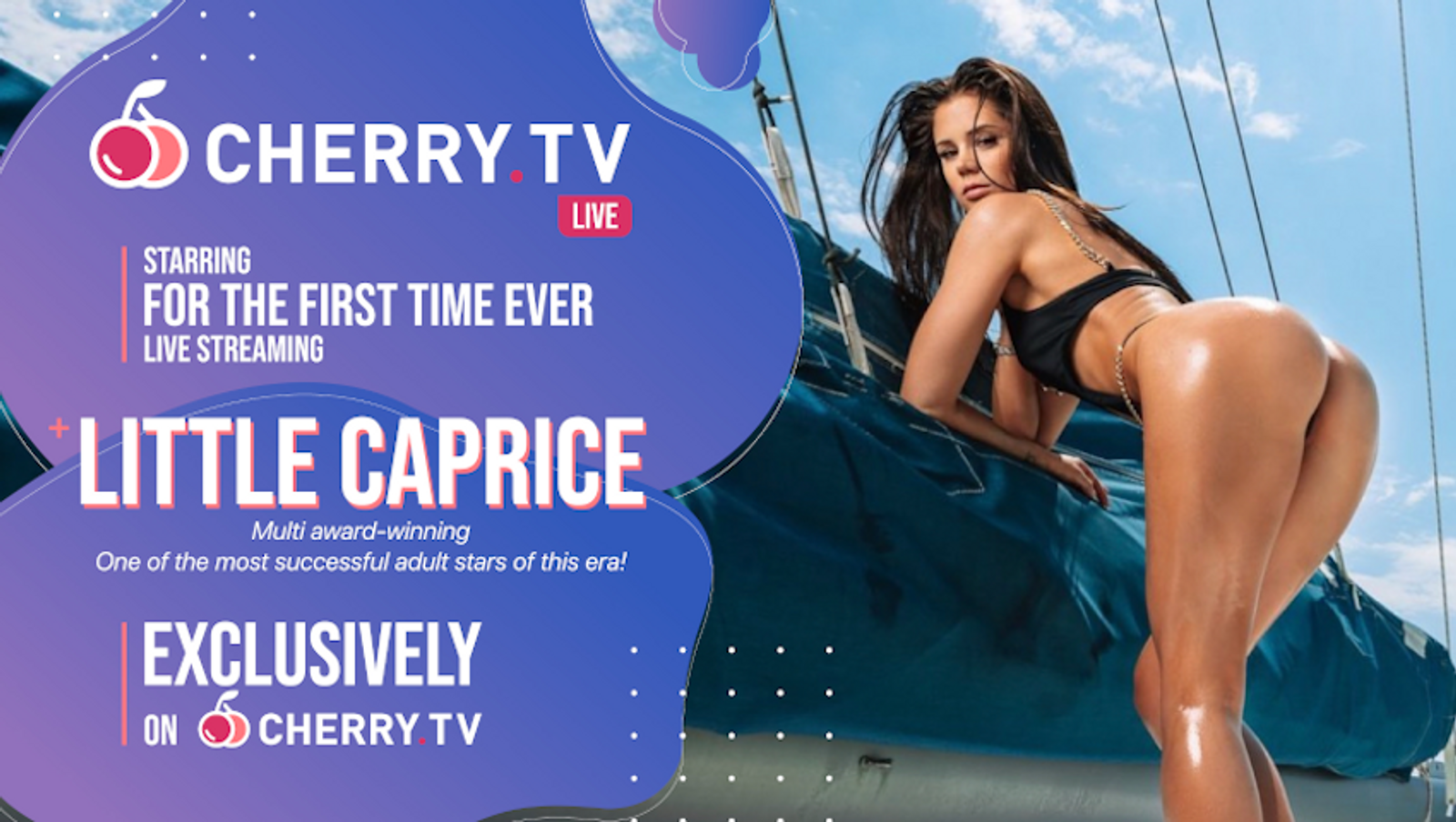Little Caprice Kicks Off Cherry.tv's First Adult Star Show