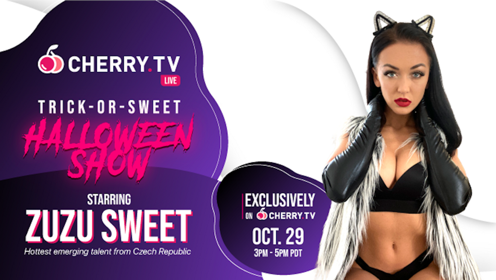 Zuzu Sweet Returns to Cherry.tv