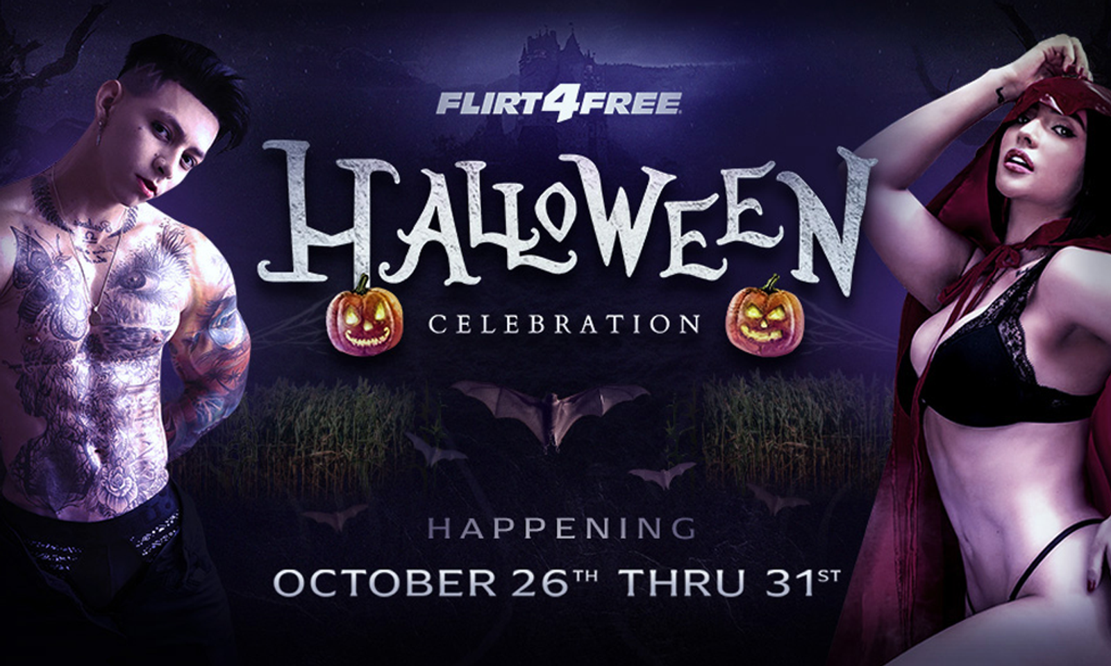 Flirt4Free to Host Halloween Contests With $20K in Prizes