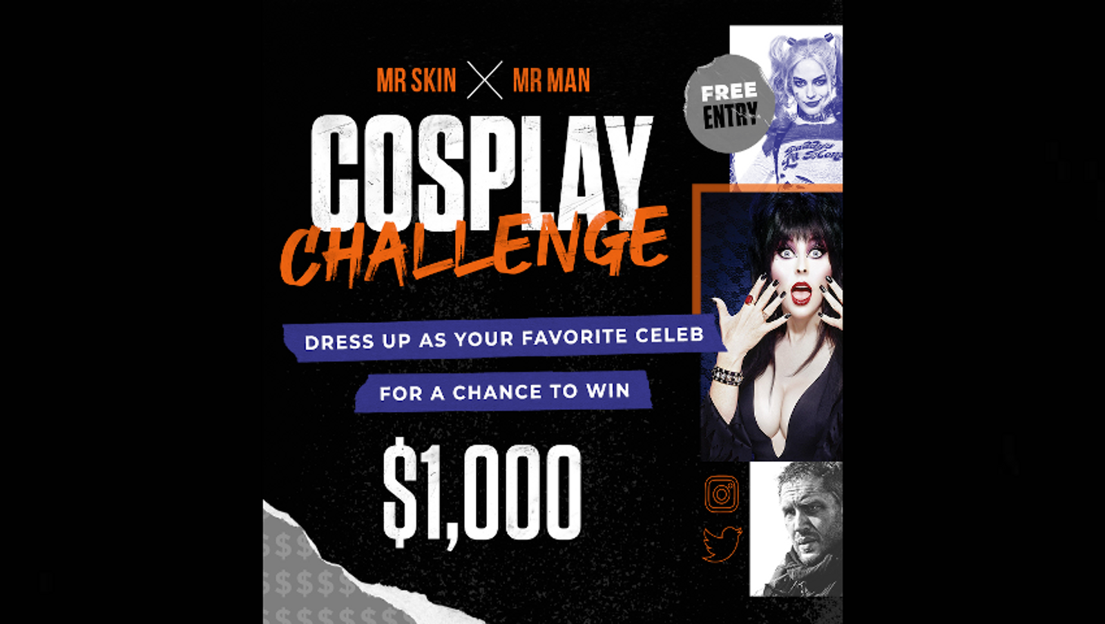 Mr. Skin Launches Cosplay Contest for Chance to Win $1000