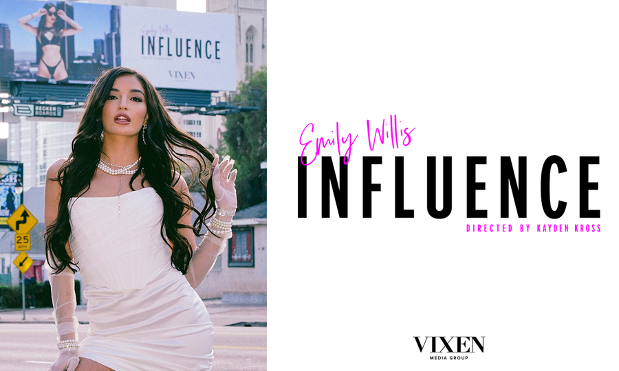 Vixen Unveils Hollywood Billboard for 'Influence Emily Willis'