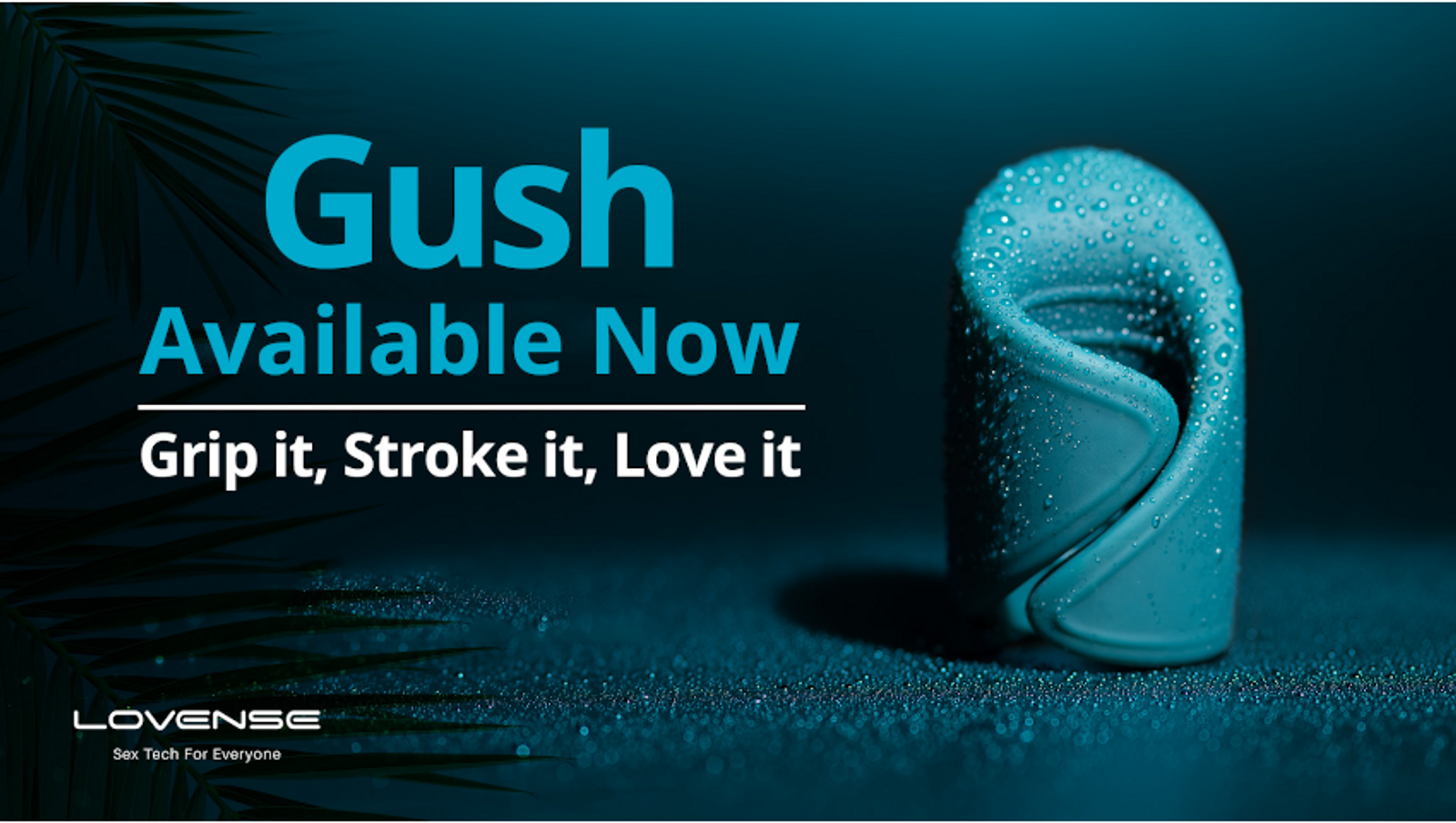 Lovense Introduces Gush — Handsfree Glans Massager