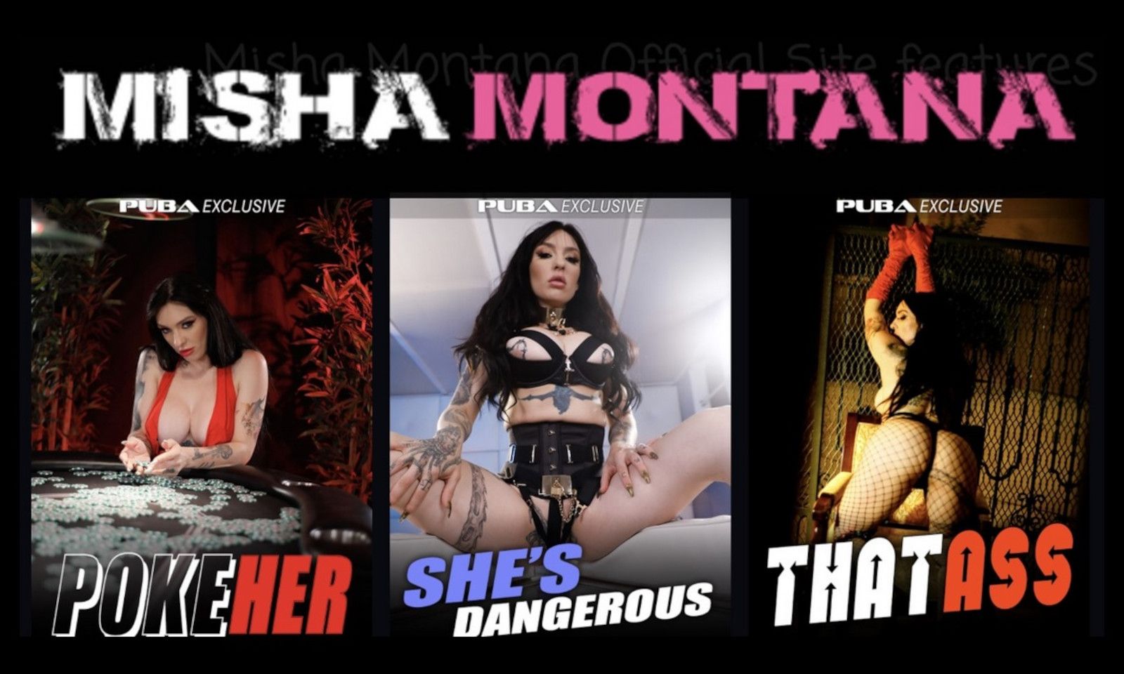 Misha Montana Launches Official Site Through Puba Network