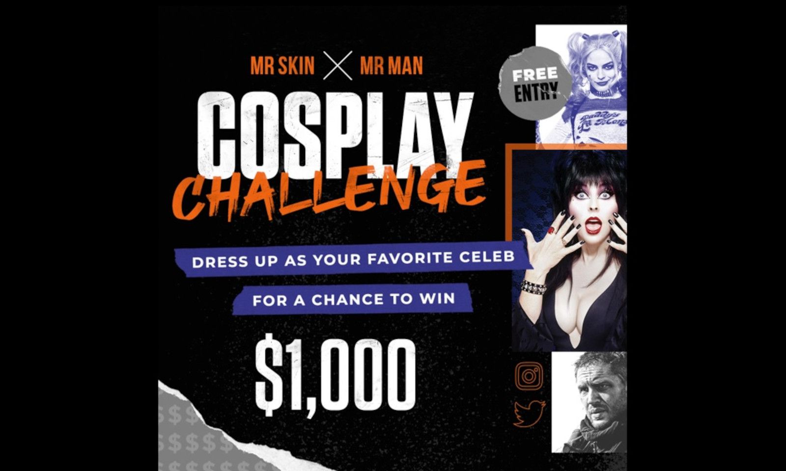 Mr. Skin/Mr. Man Select Finalists for Cosplay Challenge
