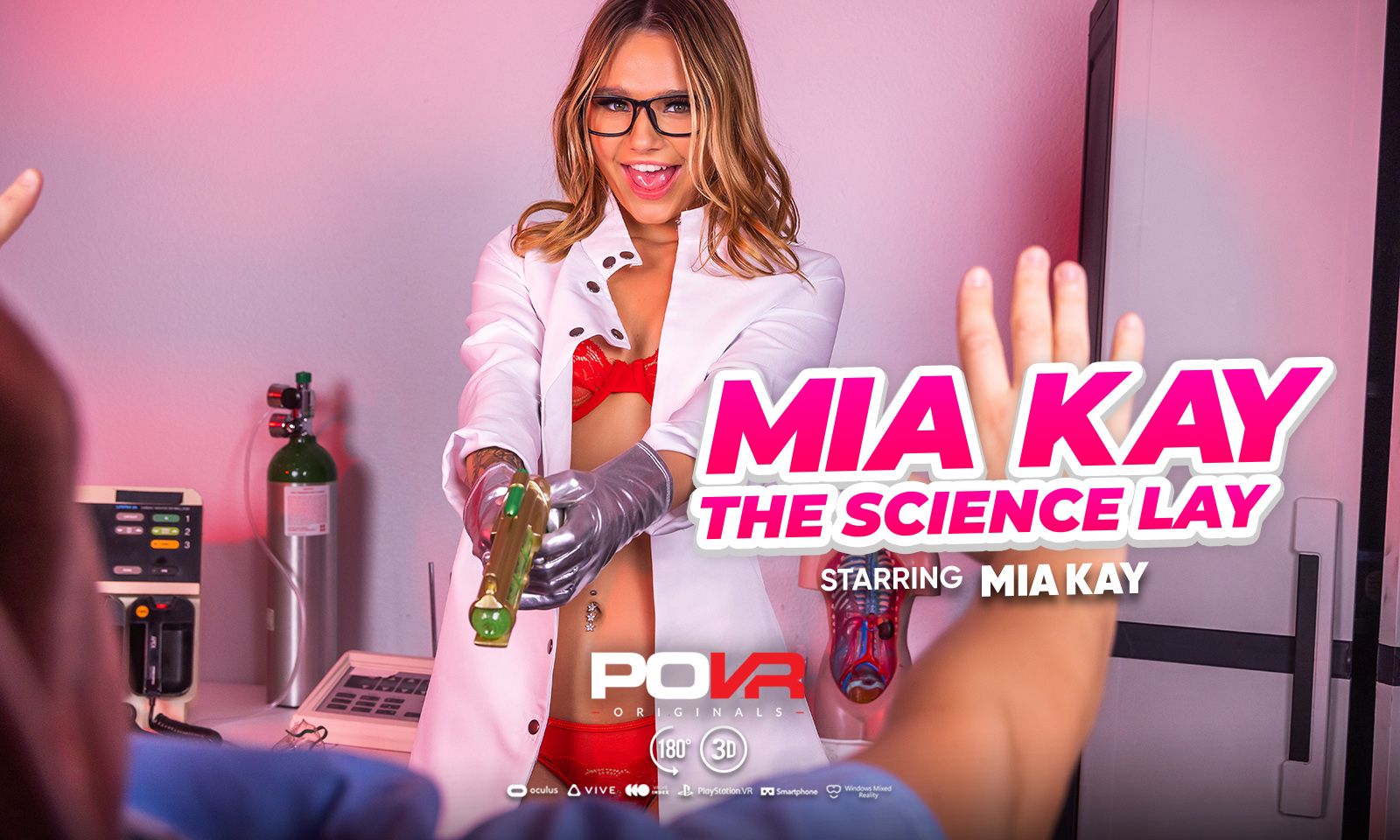 POVR Originals Premieres 'Mia Kay the Science Lay'