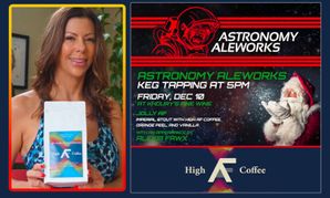 Alexis Fawx Celebrates Holiday Ale Launch Friday in Las Vegas