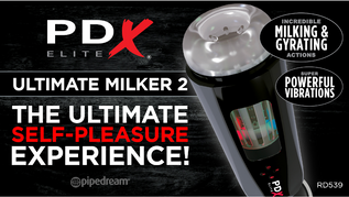 Pipedream Now Shipping PDX Elite Ultimate Milker 2