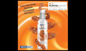 Swiss Navy’s New Salted Caramel Lube Flavor Now Shipping