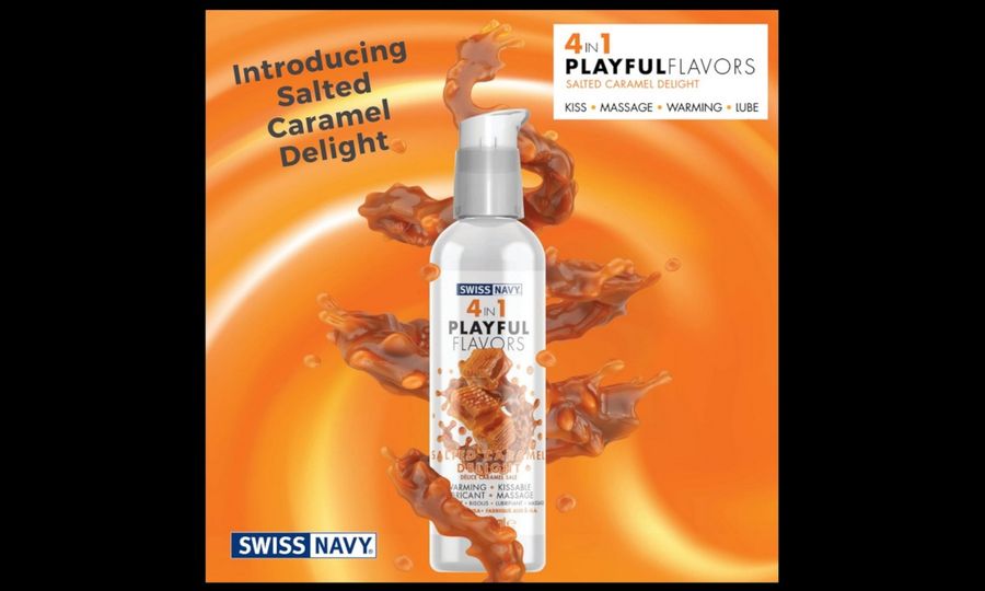 Swiss Navy’s New Salted Caramel Lube Flavor Now Shipping