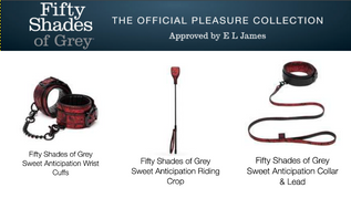 Lovehoney Unveils New Ranges in Fifty Shades of Grey Collection