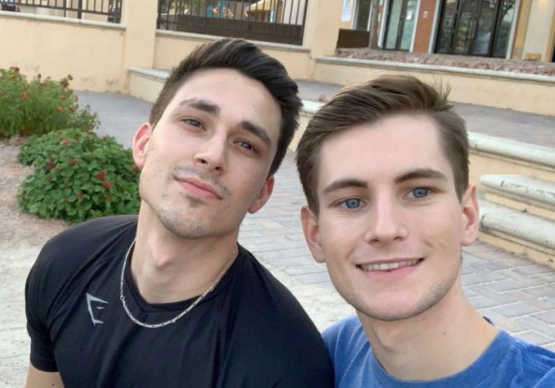 Kane Fox and Trevor Harris