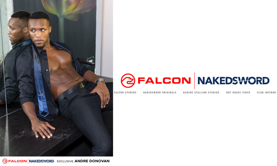 Andre Donovan Signed as Falcon|NakedSword Exclusive