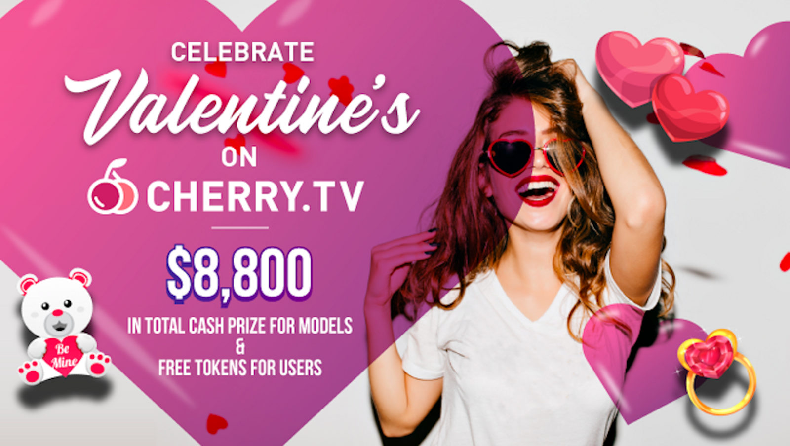 Cherry.tv’s Valentine’s Day Promotion Sends ‘Hearts’ Aflutter