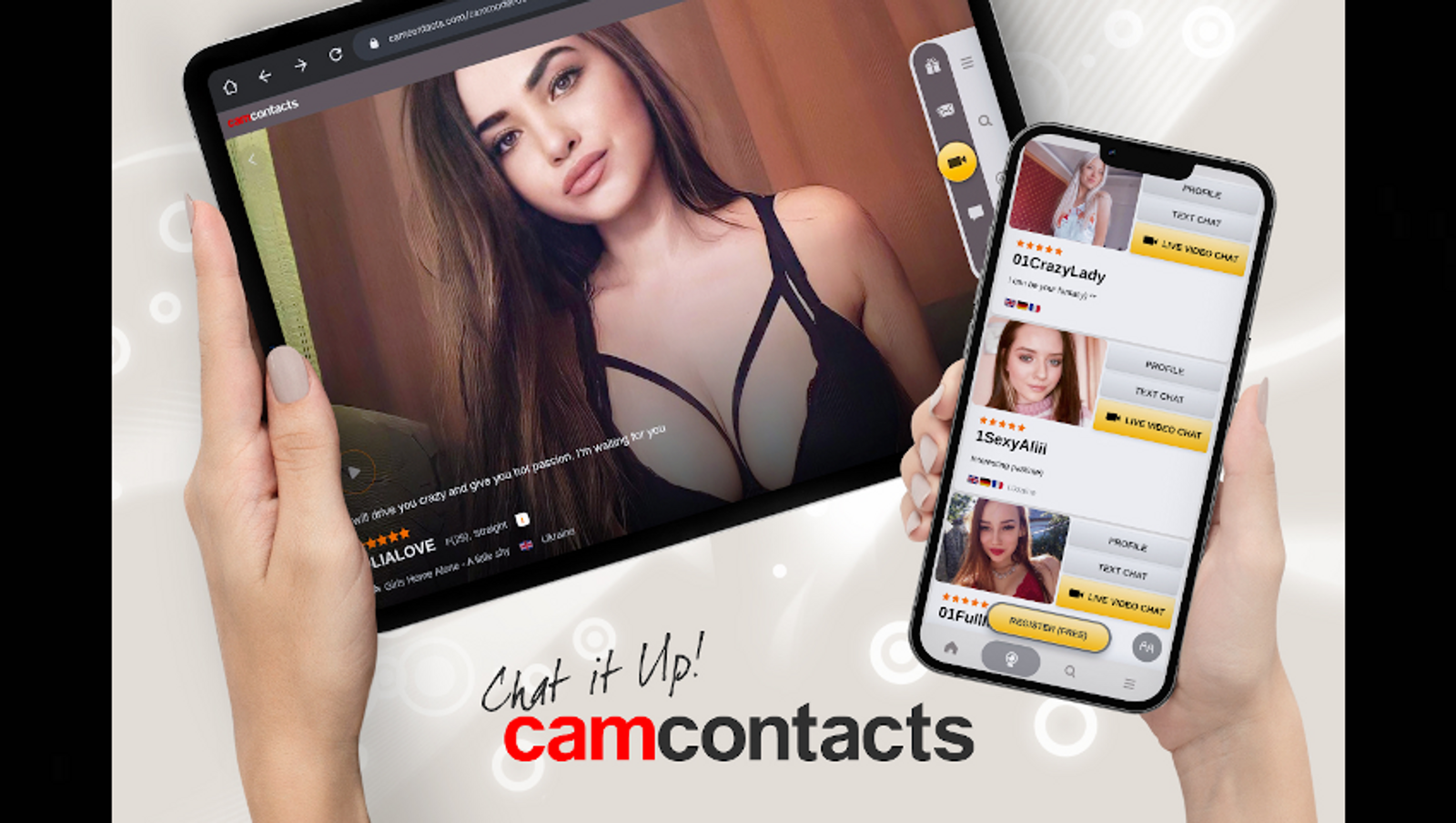 CamContacts Launches Redesign on Mobile