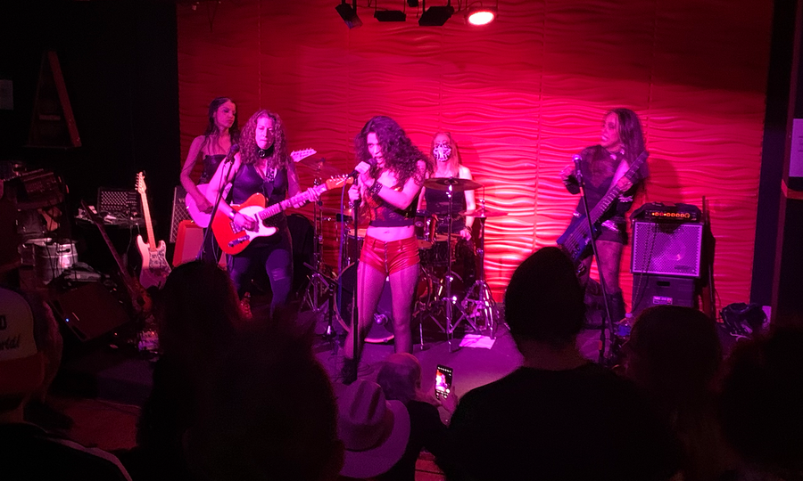 Victoria Voxxx and Her Band Play 1st LA Show at The Bowlevard