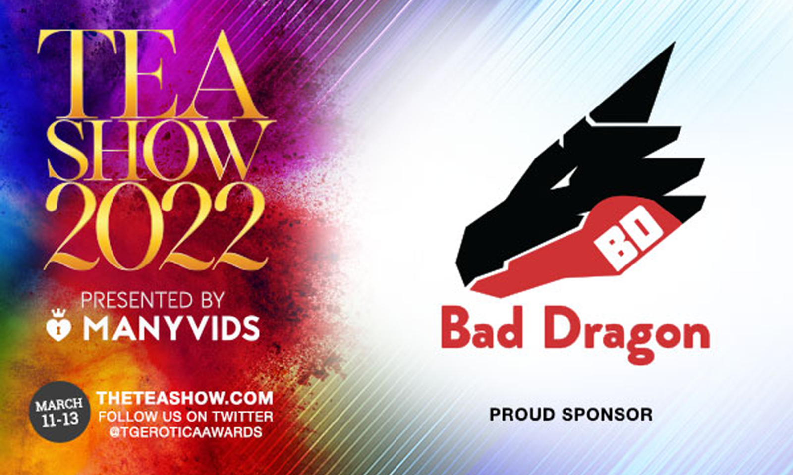 Bad Dragon Sponsors Best Solo Model Award for 2022 TEAs