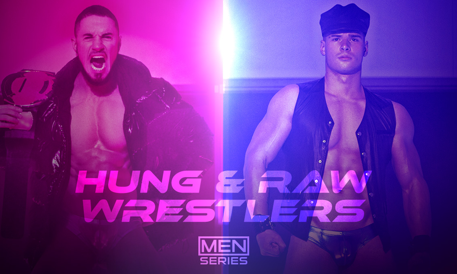 Malik Delgaty, Skyy Knox Star as 'Hung & Raw Wrestlers' for Men