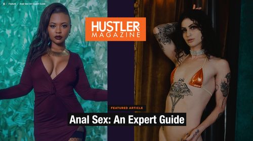 Avery Jane Discusses Everything Anal in a New Hustler Piece