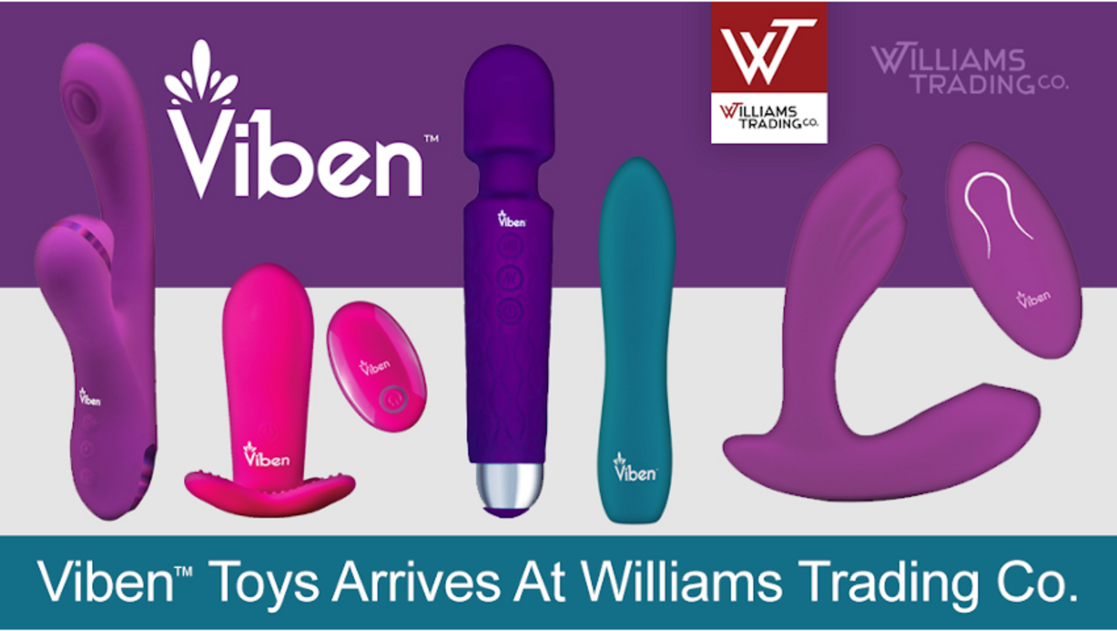 Viben Toys Arrive at Williams Trading Co AVN