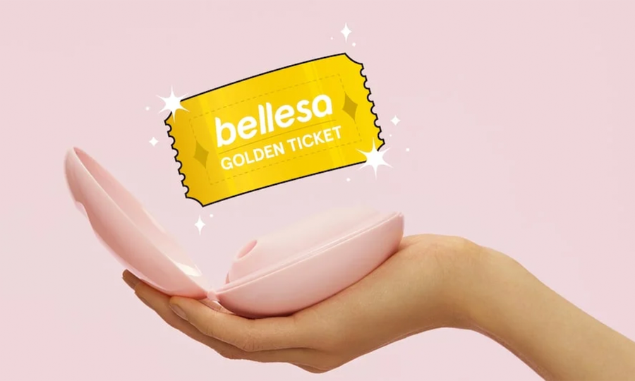 Bellesa Launches 'Golden Ticket' Promo for Lifetime of Vibrators