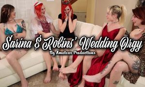 Sarina Havok and Robin Coffins' Wedding Day Orgy Now Available