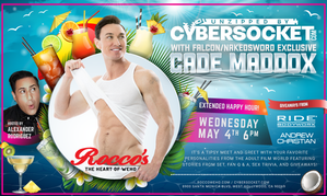 Cybersocket Debuts 'Unzipped' Happy Hour Event With Cade Maddox