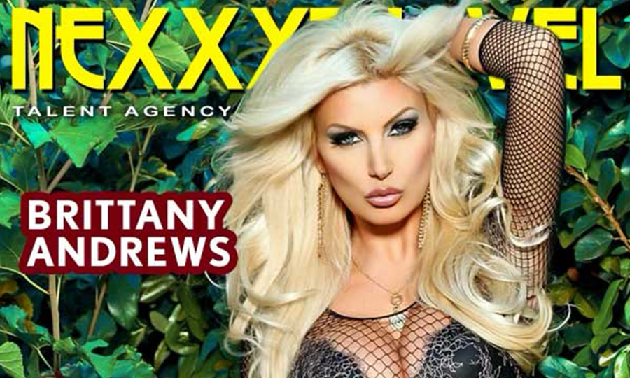 Nexxxt Level Signs Adult Hall of Fame Star Brittany Andrews