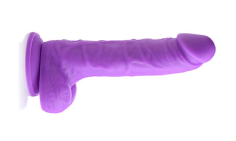 Lollicock 7” Silicone Dildo with Balls