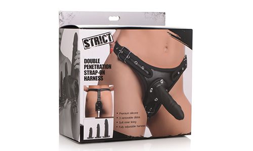 Double Penetration Strap-On Harness