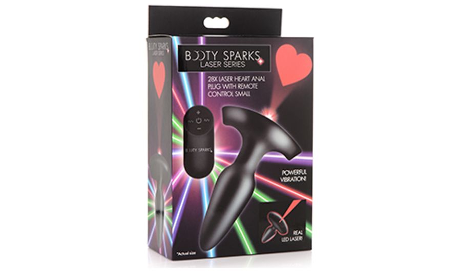 28X Laser Heart Anal Plug