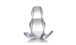 Clear View Hollow Anal Plug