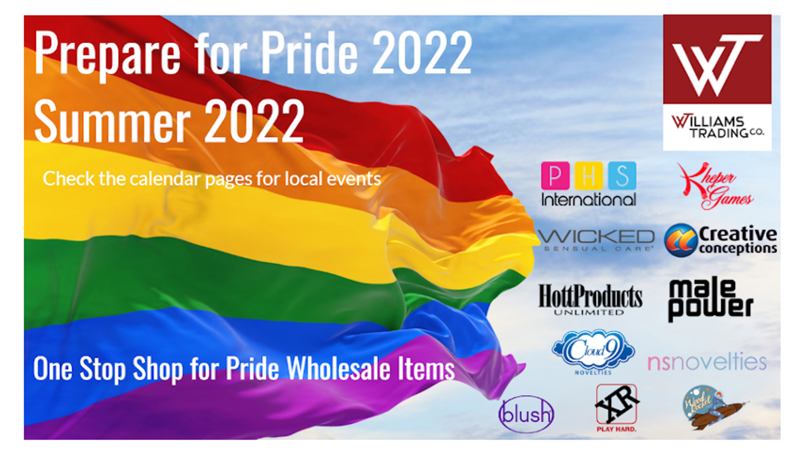 Williams Trading Launches Summer 2022 Pride Marketing Campaign