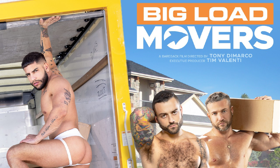 Raging Stallion's 'Big Load Movers' Arrives on DVD