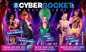 Pandora Boxx to Host 2022 Cybersocket Awards at Heart WeHo