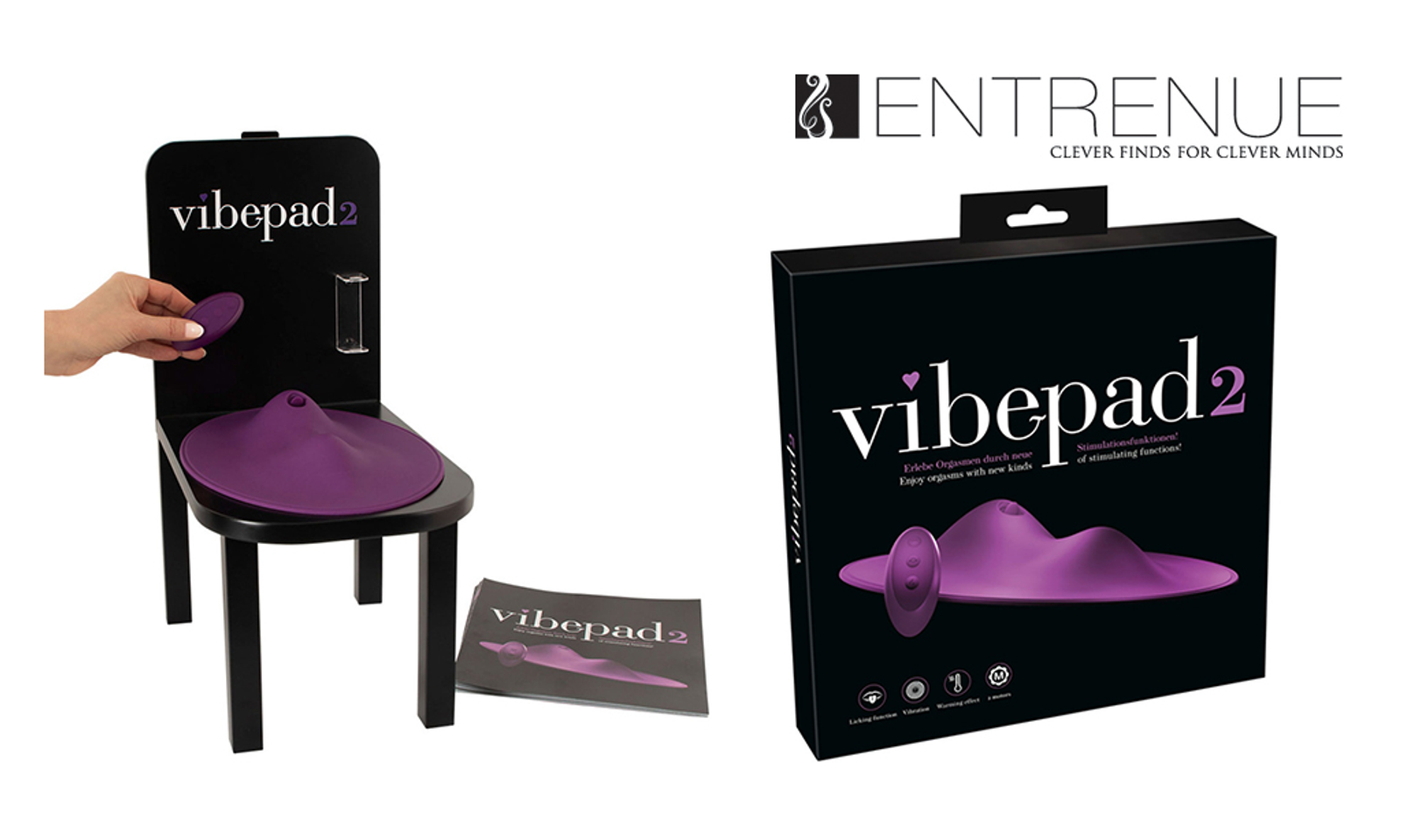 Entrenue Ships VibePad 2 With New Tongue Feature