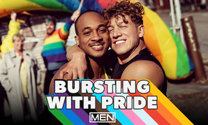 Men.com Captures Felix Fox, Trent King 'Bursting With Pride'