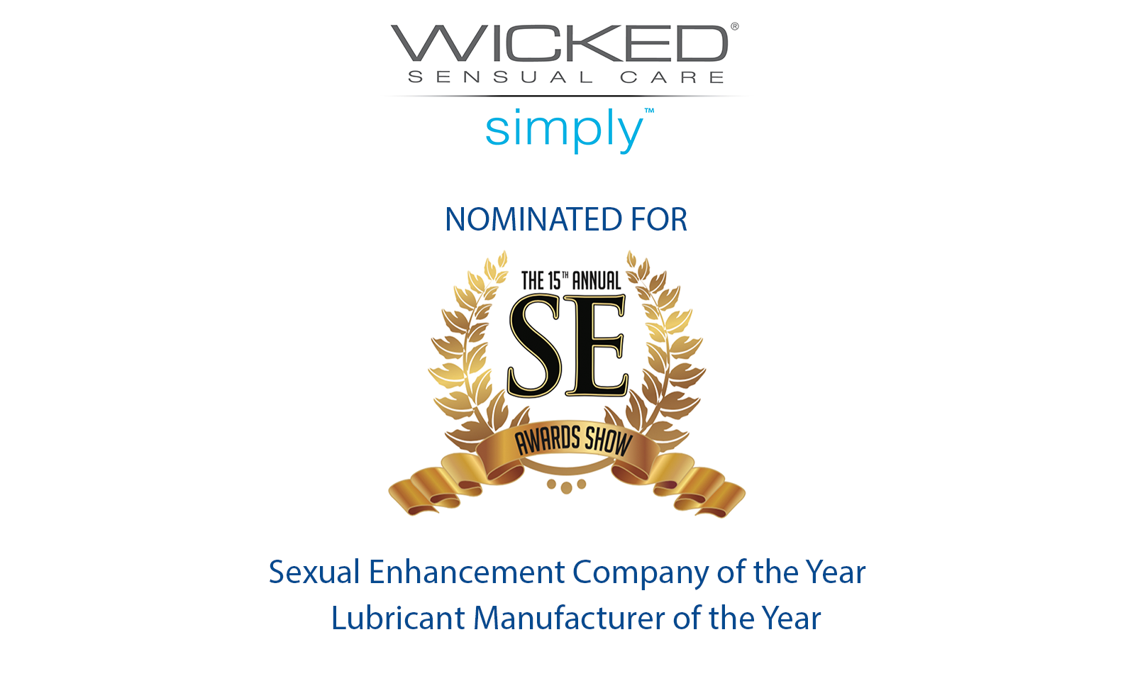 Wicked Sensual Care Receives Two Noms for 2022 Storerotica Awards